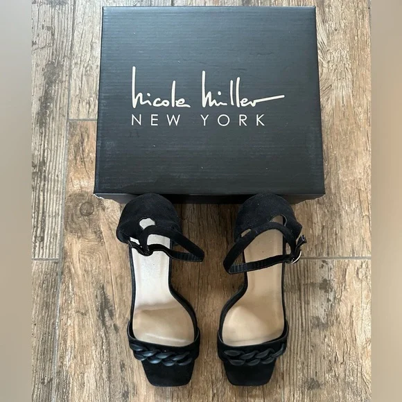 Nicole Miller Suede Heels - Picture 2 of 7